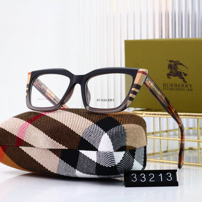 Klassische karierte Vintage-Sonnenbrille – Ansicht 6