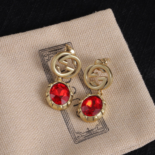 Profilbild Good Filigran Design Armband & OhrRinge & Halskette(Red)