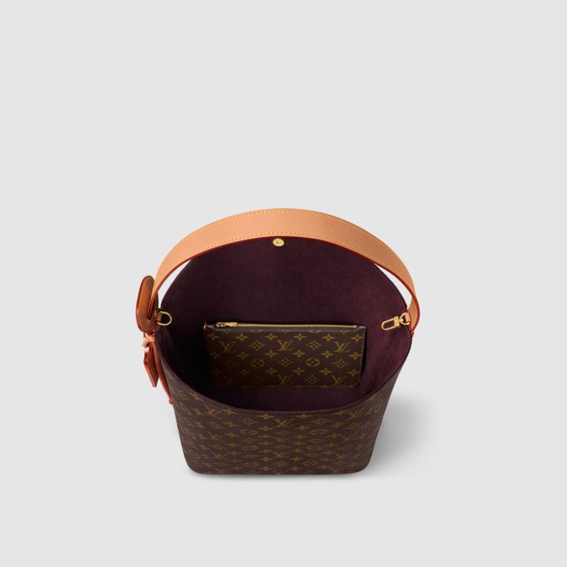 Luxuriöse Monogramm Schultertasche – Originalansicht