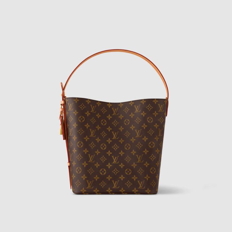 Luxuriöse Monogramm Schultertasche – Originalansicht