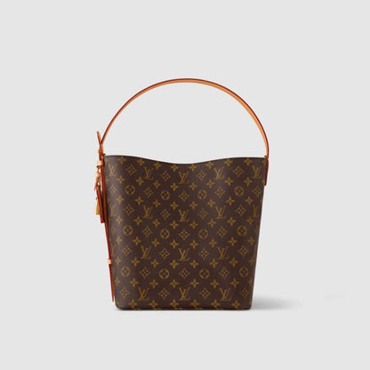 Luxuriöse Monogramm Schultertasche – Originalansicht