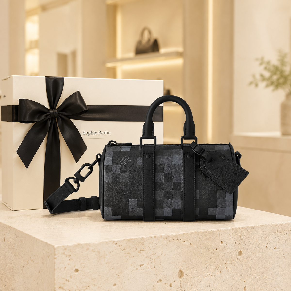 Keepall Bandoulière 25 Damoflage Luxus-Profilfoto