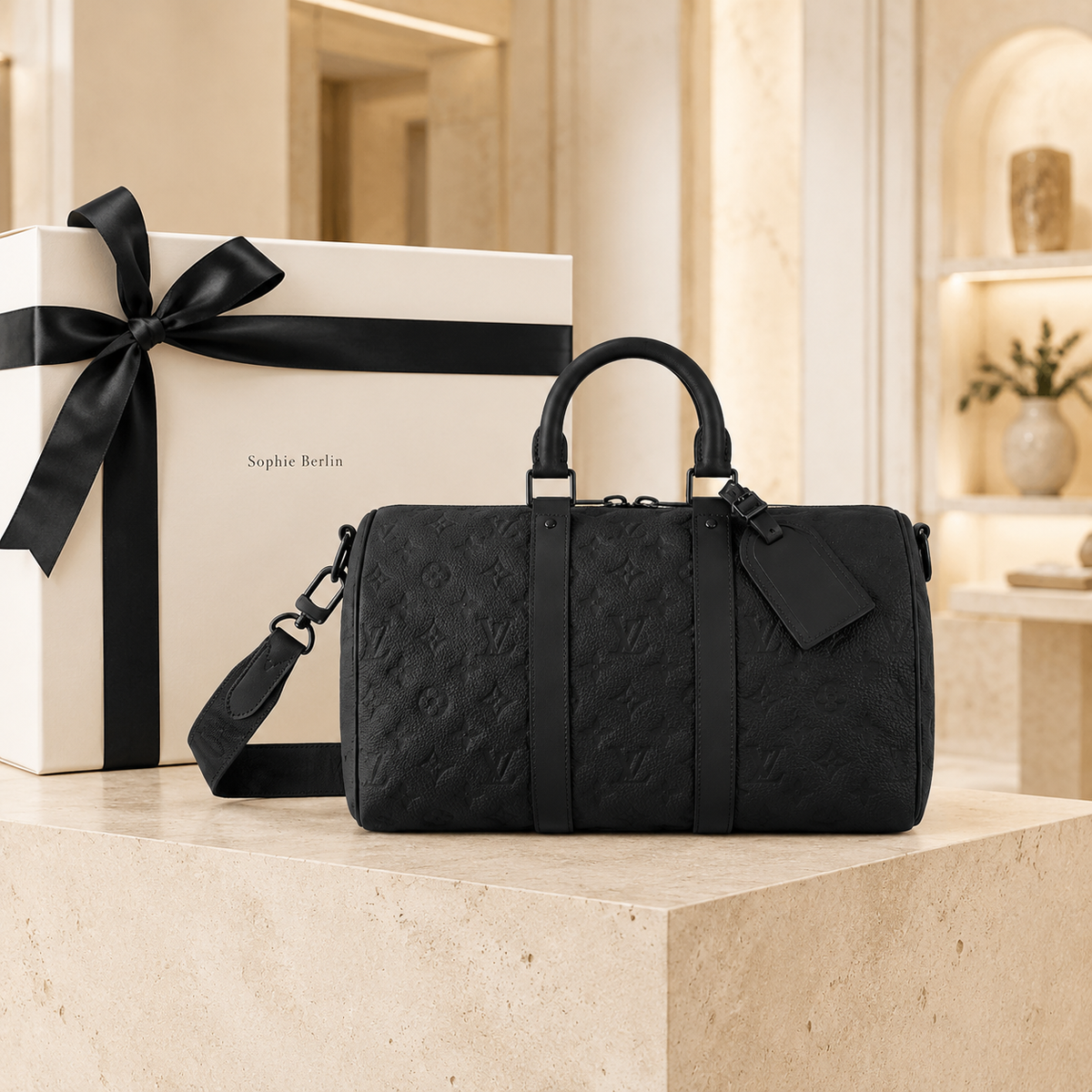 Keepall Bandoulière 35 Monogram in Leder Taurillon Luxus-Profilfoto