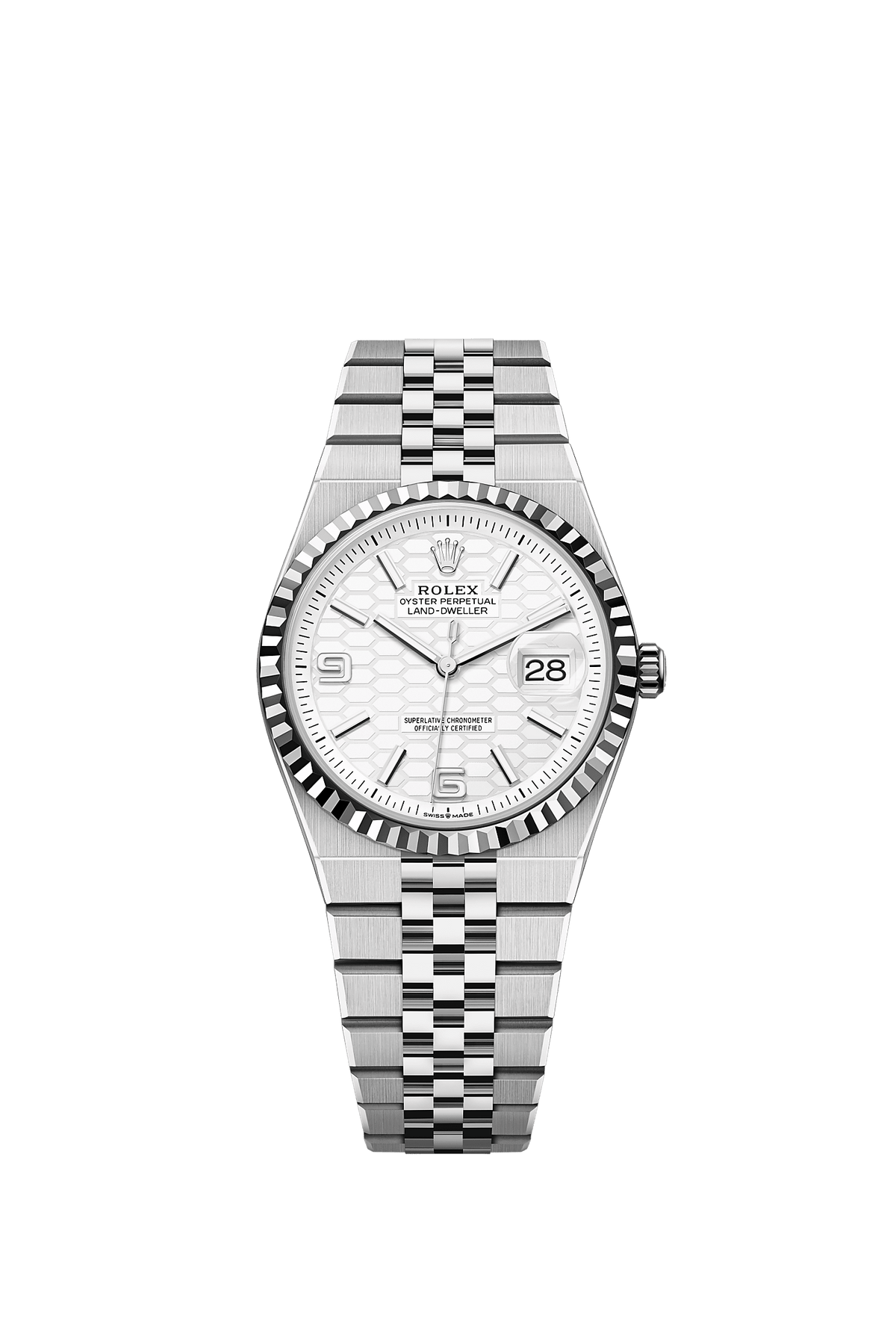 Rolex Land-Dweller 36 127234 Oystersteel und Weißgold