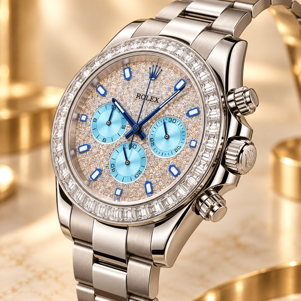 Luminvéo Herren-Chronograph – Seitenansicht
