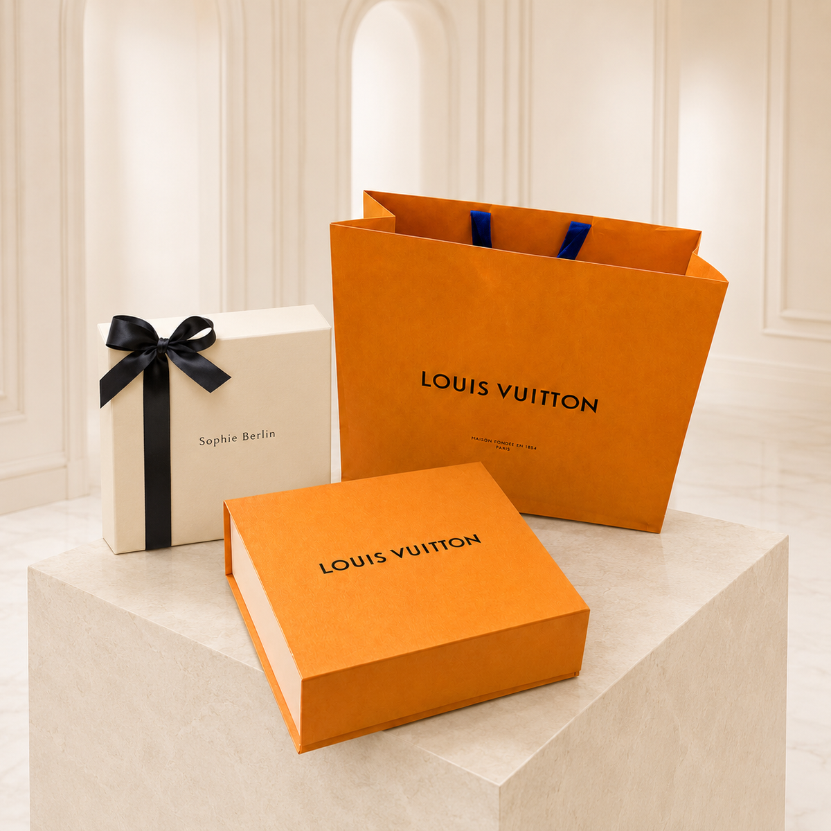 Luxus-Geschenkbox für Handtaschen