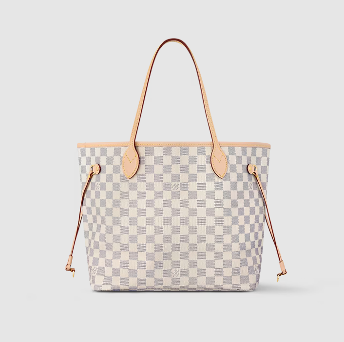 Luxus NEVERFULL MM Beige Originalfoto 1