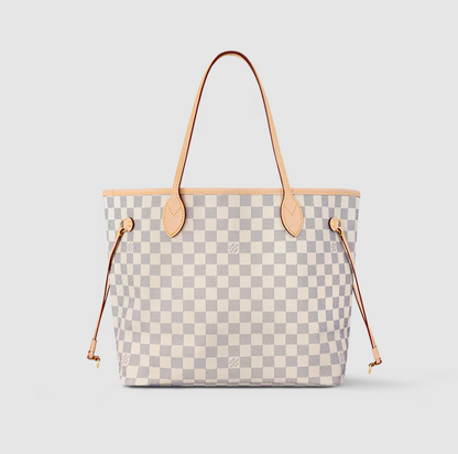 Luxus NEVERFULL MM Beige Originalfoto 1