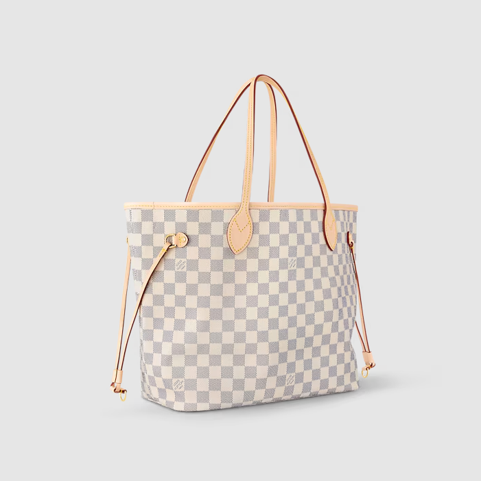 Luxus NEVERFULL MM Beige Originalfoto 2