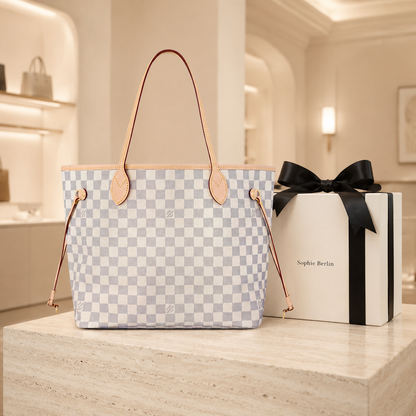 Luxus NEVERFULL MM Beige Luxus-Profilfoto