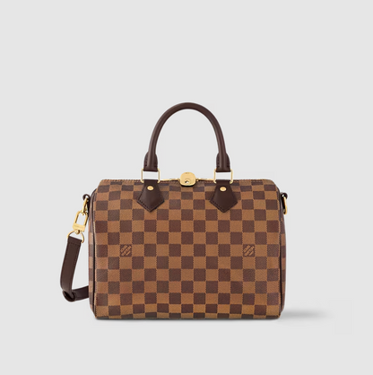 Speedy Bandoulière 25 Damier Ebene Canvas Originalfoto 1