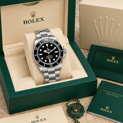 Marinus No-Date – 41 mm in groene Rolex presentatiebox