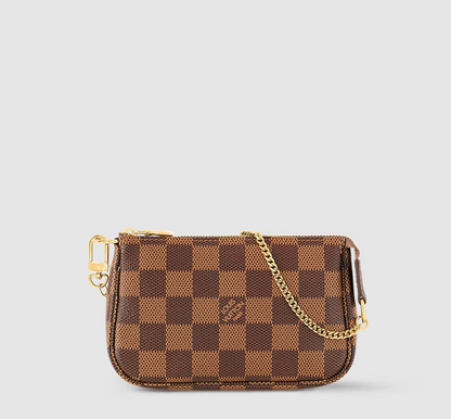 Mini pochette Accessoires Canvas Damier Ébène Originalfoto 1