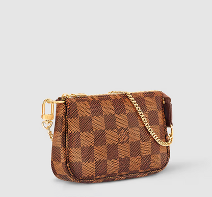 Mini pochette Accessoires Canvas Damier Ébène Originalfoto 2