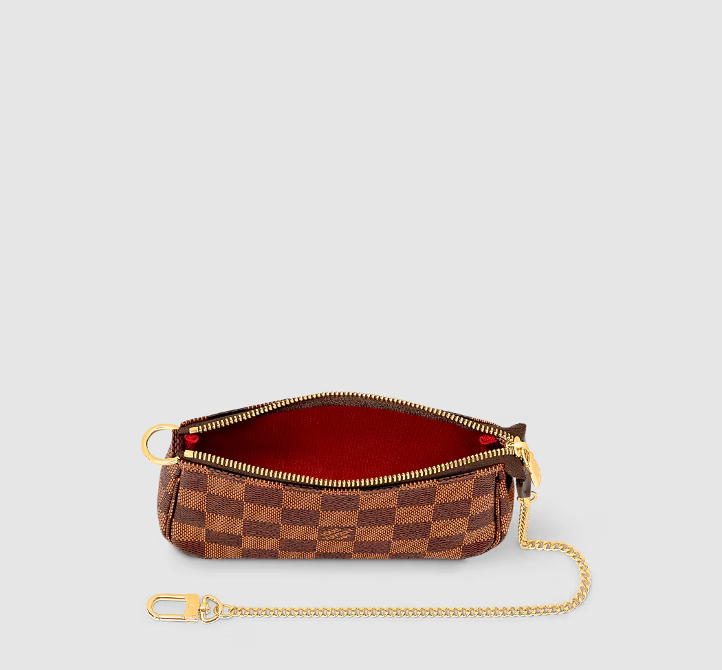 Mini pochette Accessoires Canvas Damier Ébène Originalfoto 3