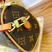 Luxus Mini Barrel Tasche – Originalansicht