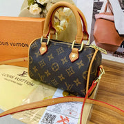 Luxus Mini Barrel Tasche – Originalansicht