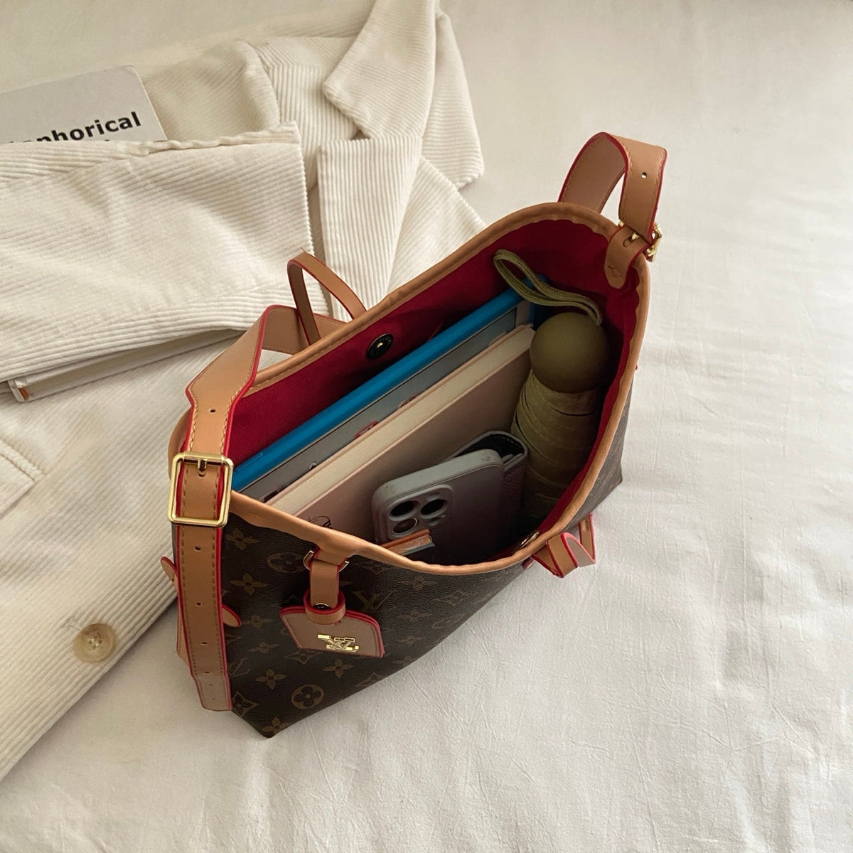 Monogramm Cross-Strap Schultertasche – Foto 13