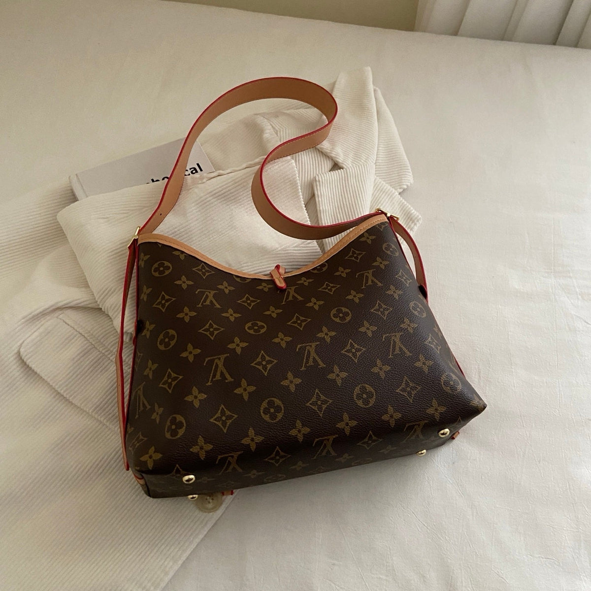 Monogramm Cross-Strap Schultertasche – Foto 15