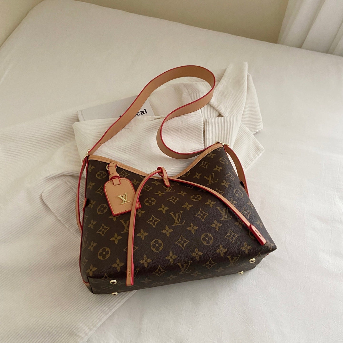 Monogramm Cross-Strap Schultertasche – Foto 3