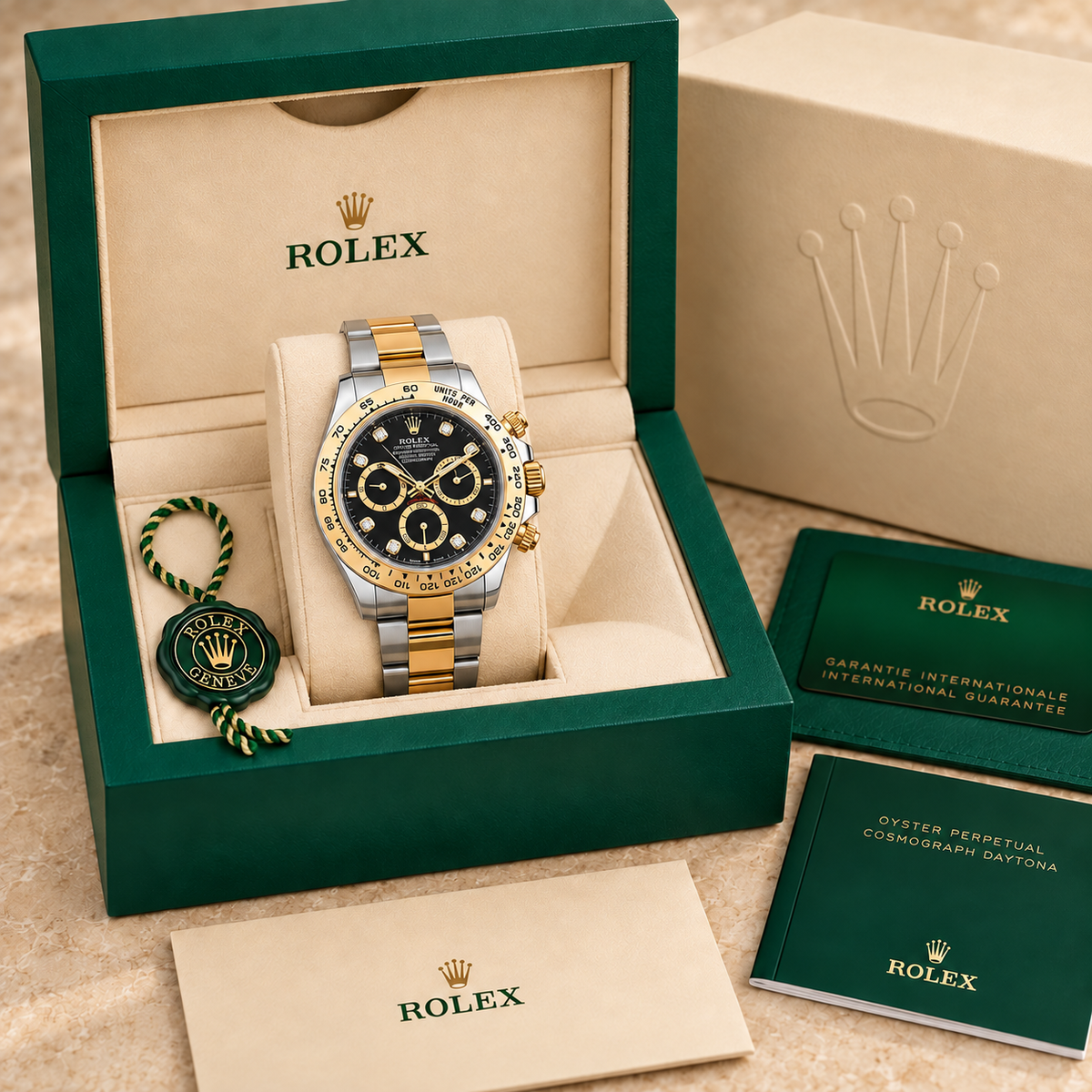 Noiraure Herren-Chronograph in Präsentationsbox