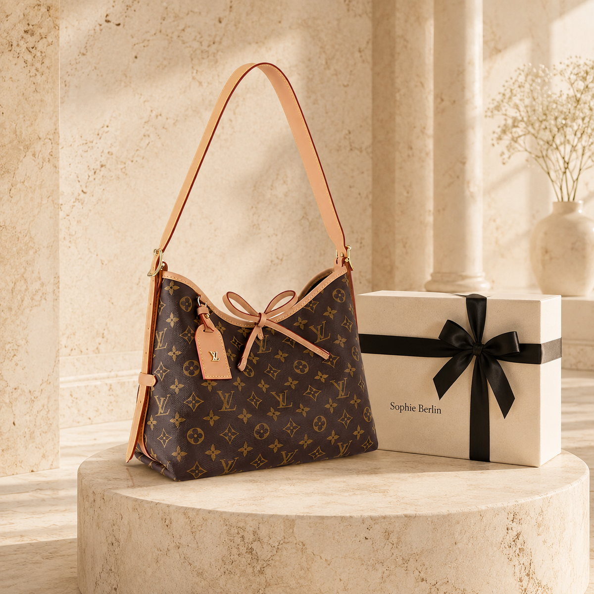Luxuriöse Schultertasche – Luxusansicht