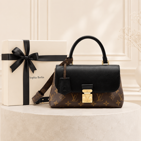 Minimalistische Kurzgriff-Handtasche – Elegante Crossbody-Bag – Luxusansicht
