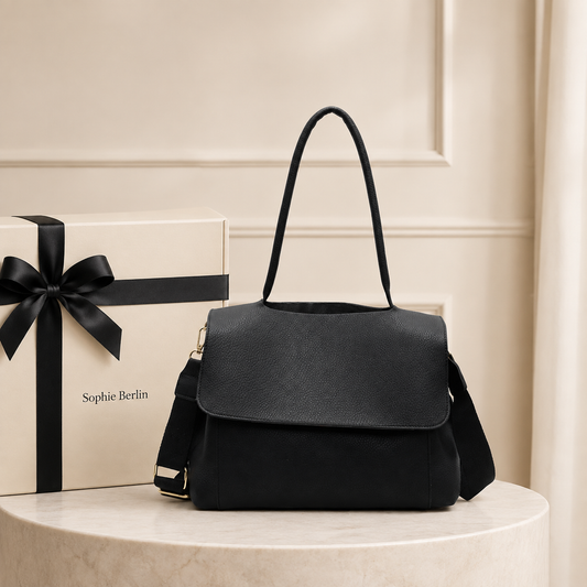 Stilvolle geräumige Handtasche – Luxusansicht