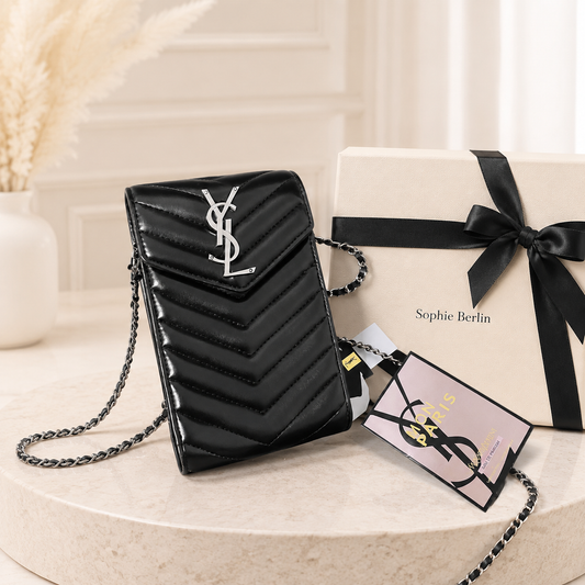 Glamouröse Luxus-Handytasche – Luxusansicht