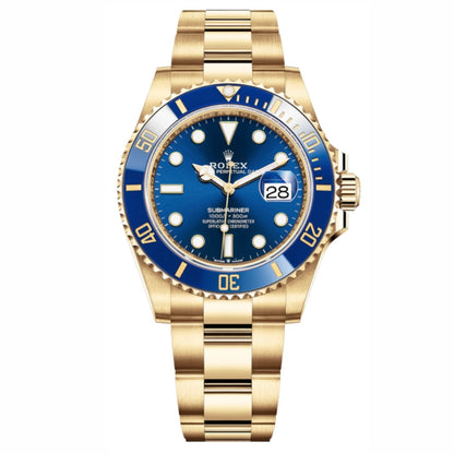 Marinus Sportuhr Blau-Gold – 40 mm