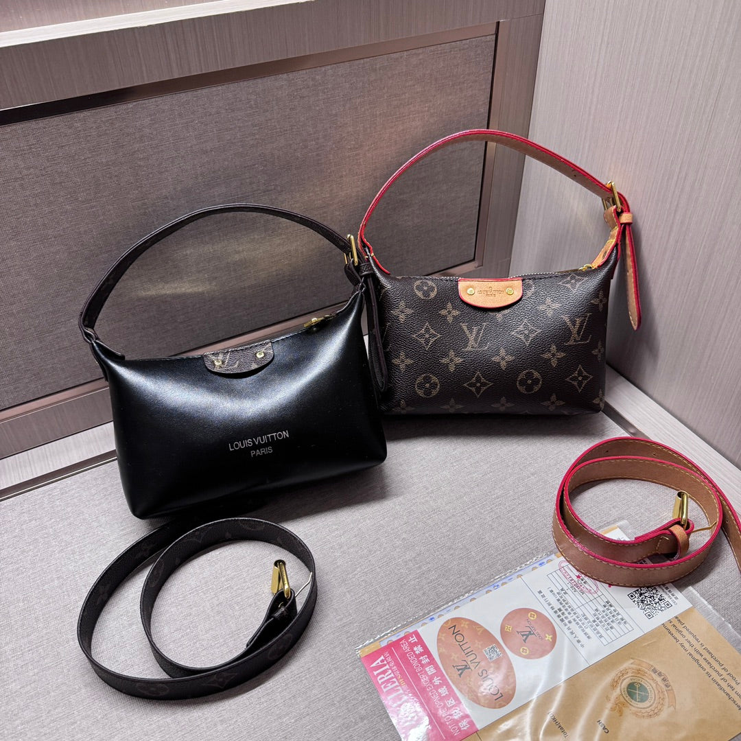 Zeitlose Leder-Handtasche – Foto 4