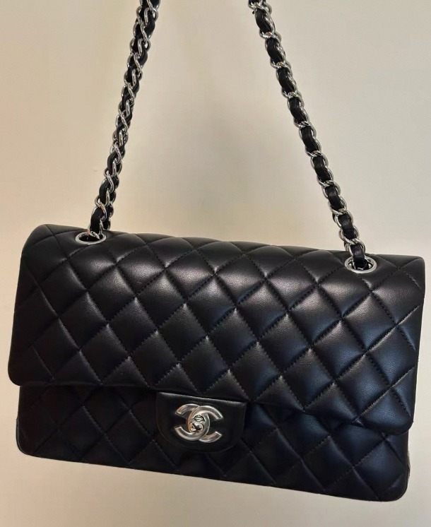 Premium gesteppte Ketten-Schultertasche – Foto 1