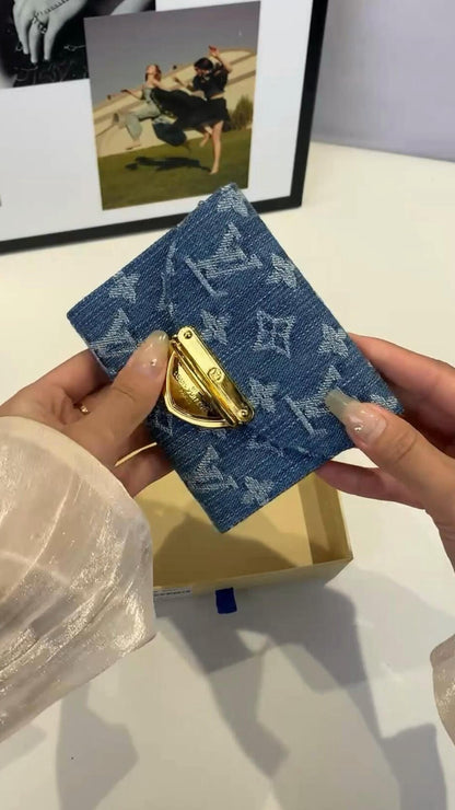 Verzierte Denim Mini-Tasche – Foto 18