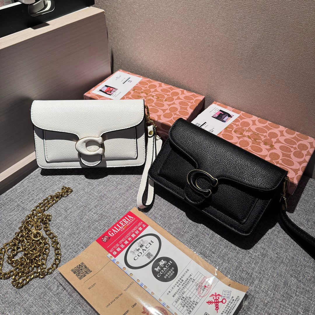 Kompakte Luxus-Lederhandtasche