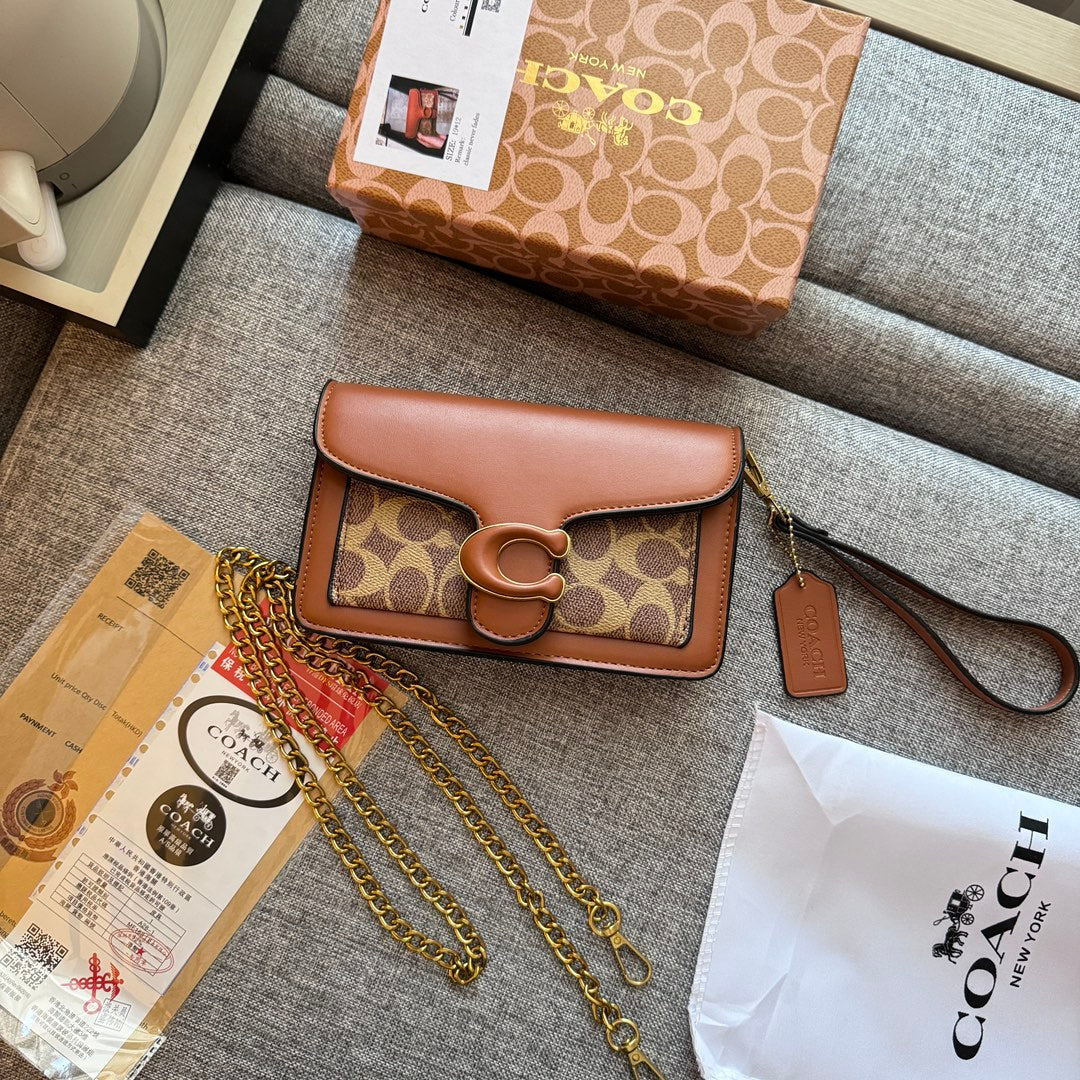 Kompakte Luxus-Lederhandtasche
