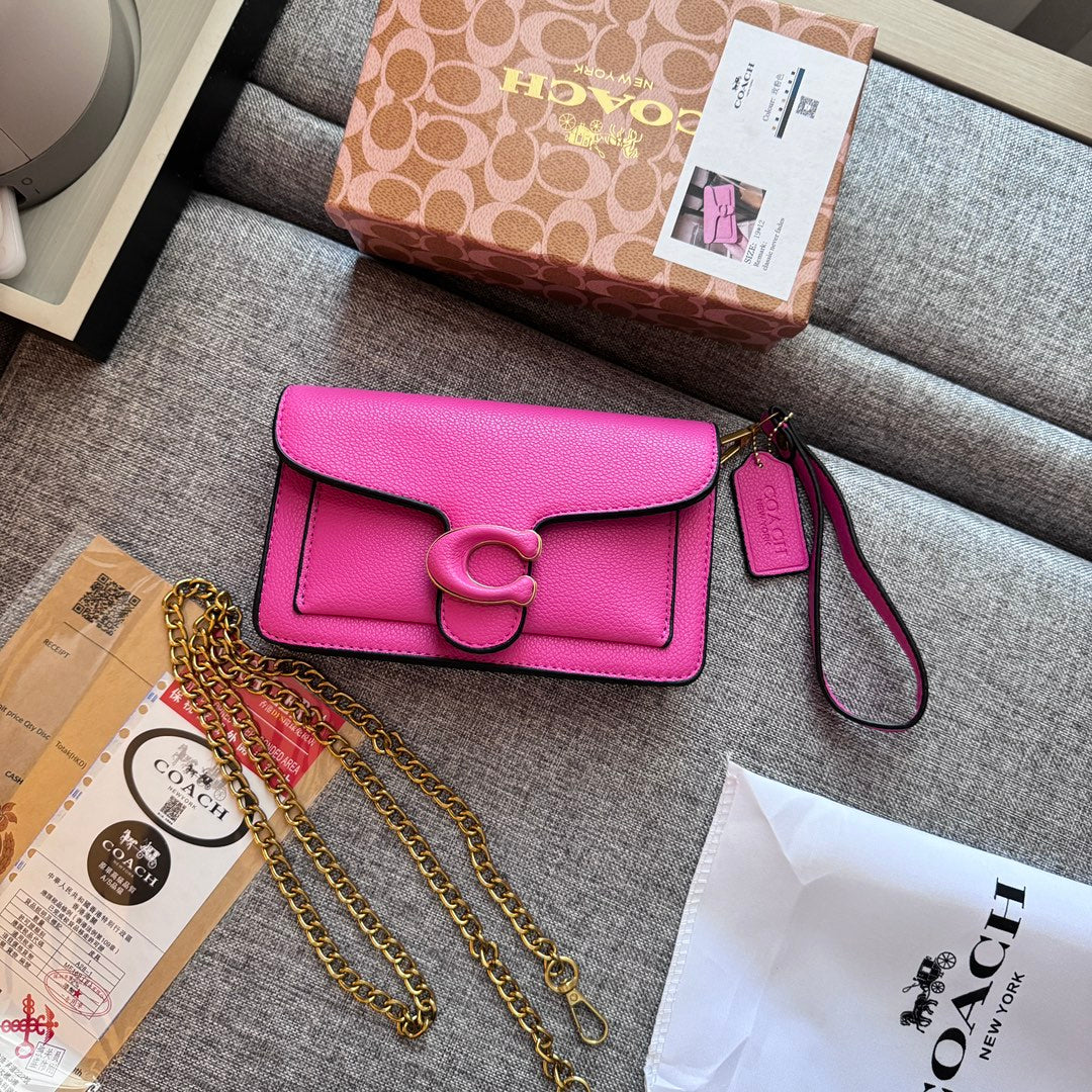 Kompakte Luxus-Lederhandtasche