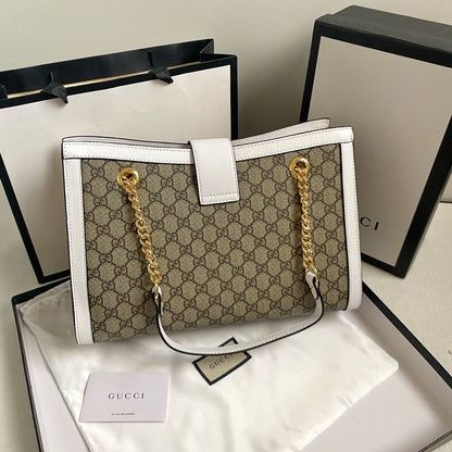 Premium Tote Bag mit Kettenhenkel