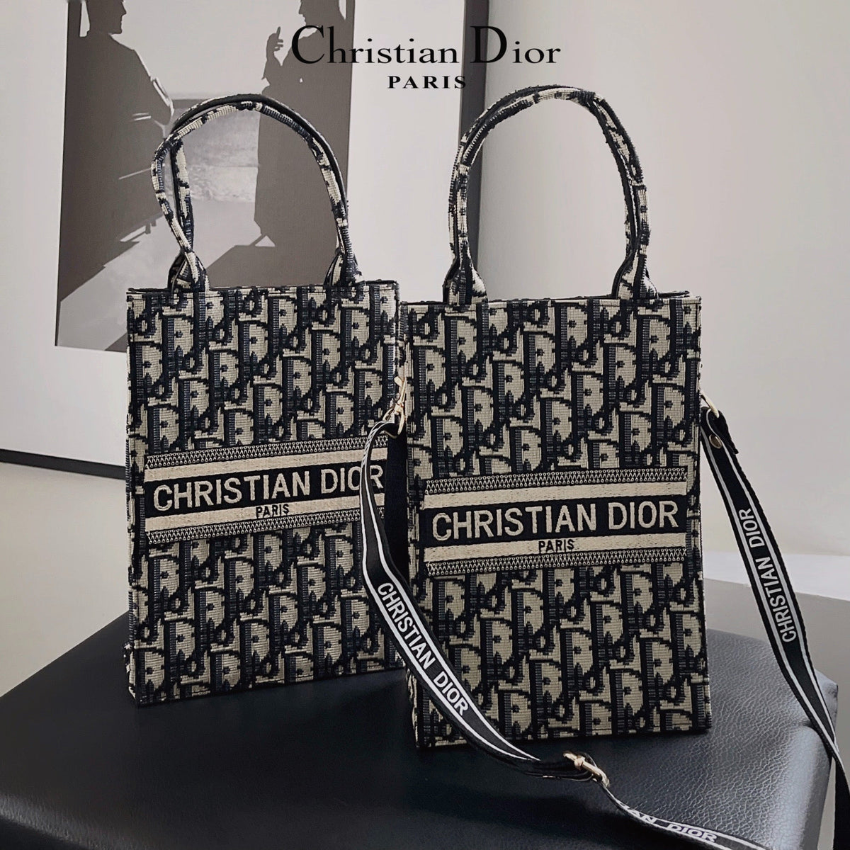 Klassische Tote Bag mit Crossbody-Riemen 03