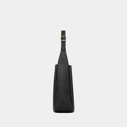Luxuriöse Denim-Schultertasche