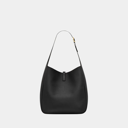 Luxuriöse Denim-Schultertasche