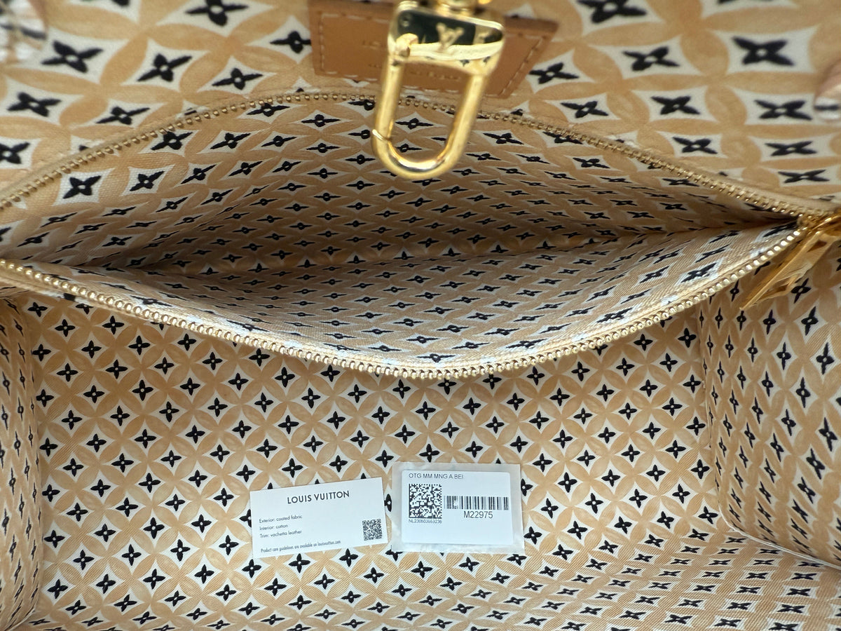 OnTheGo MM Tote Bag Beige