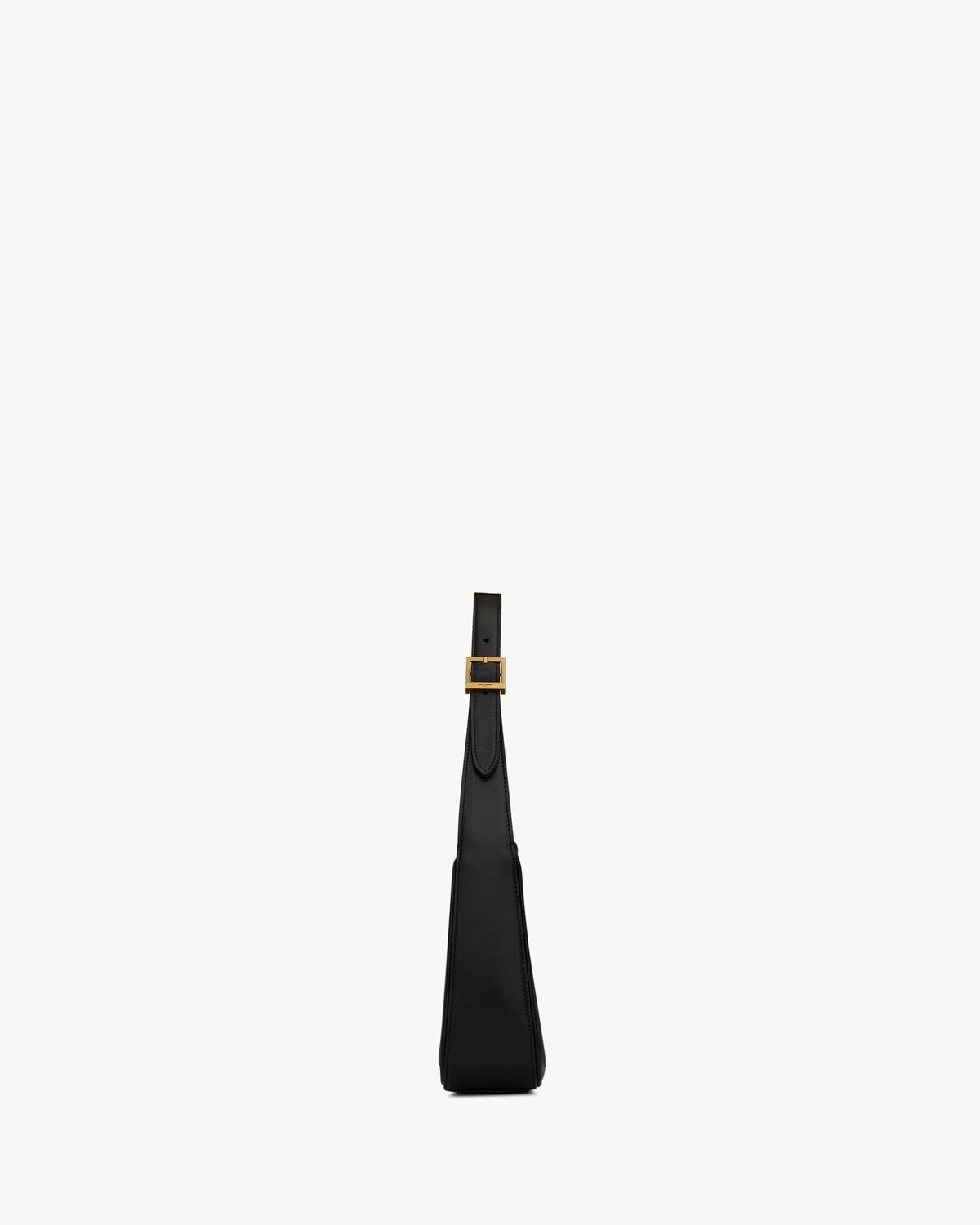 Glatte Leder-Hobo-Schultertasche
