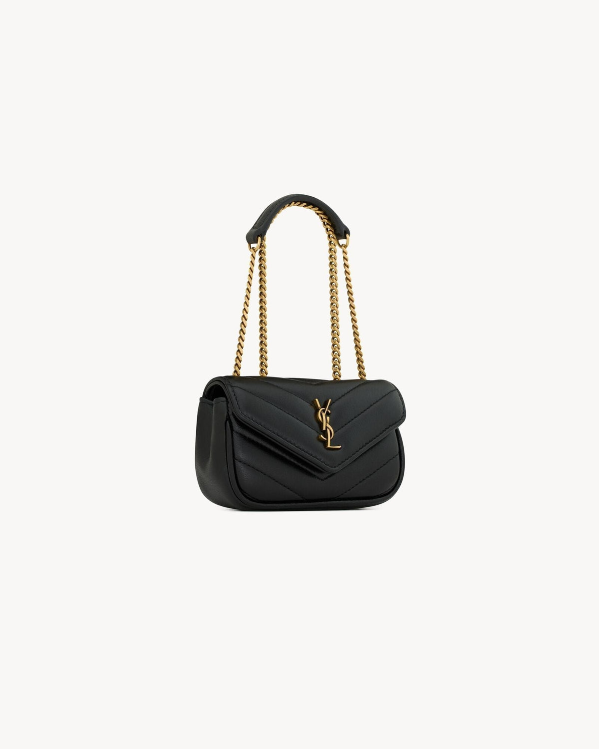 Mini-Kettenhandtasche mit verstellbarem Riemen