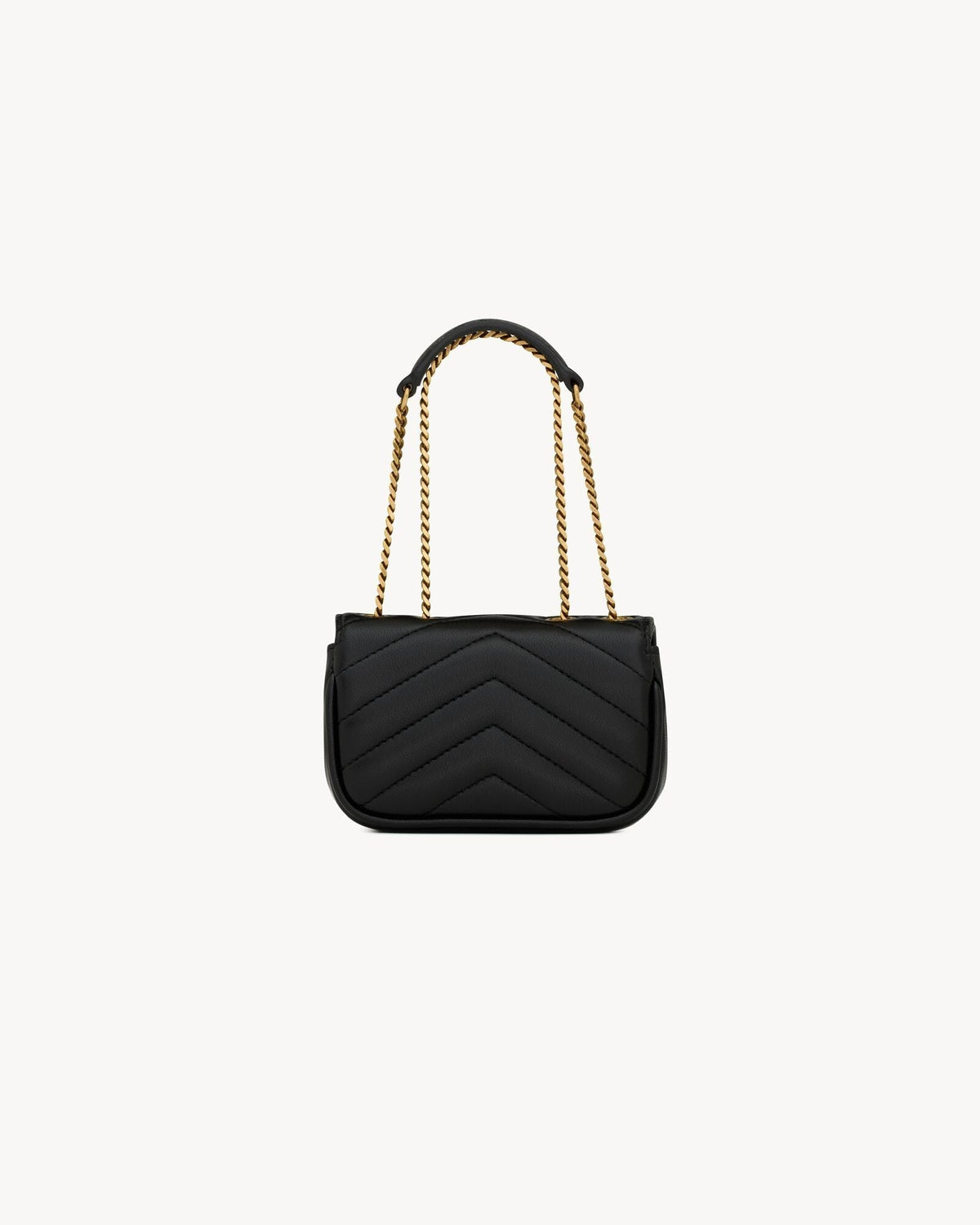 Mini-Kettenhandtasche mit verstellbarem Riemen