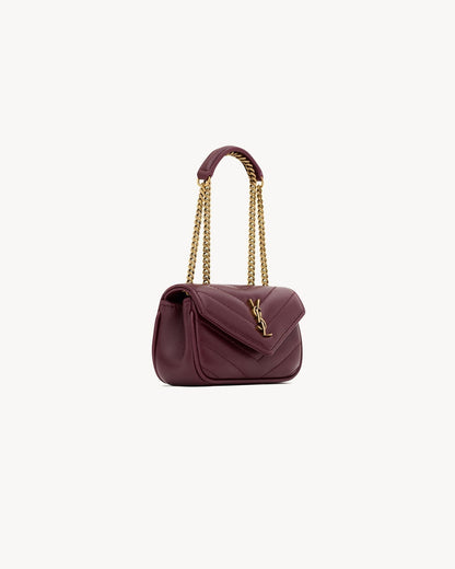Mini-Kettenhandtasche mit verstellbarem Riemen