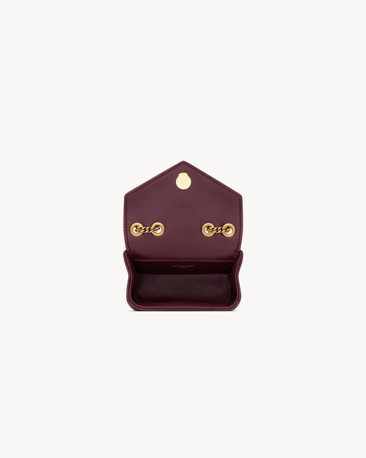 Mini-Kettenhandtasche mit verstellbarem Riemen
