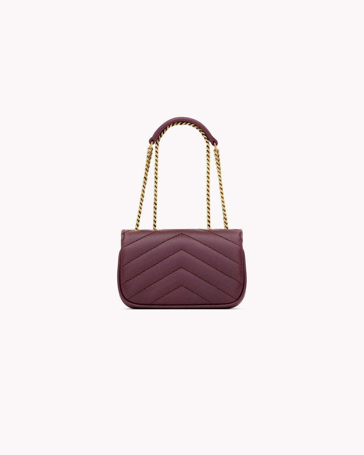 Mini-Kettenhandtasche mit verstellbarem Riemen