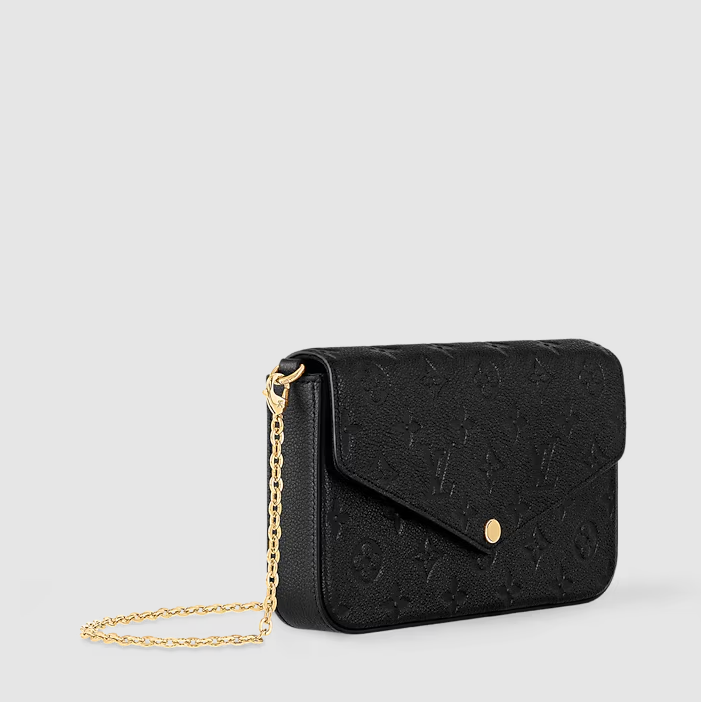 Pochette Félicie – Monogram Empreinte in Schwarz – Originalansicht 2