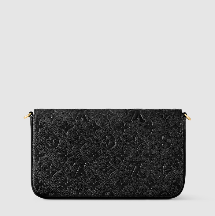 Pochette Félicie – Monogram Empreinte in Schwarz – Originalansicht 4