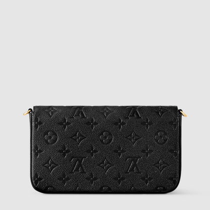 Pochette Félicie – Monogram Empreinte in Schwarz – Originalansicht 4